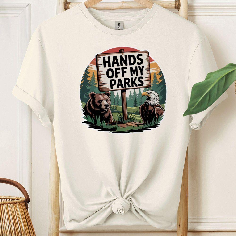 Hands Off My Parks Anti Trump Elon Musk Shirt